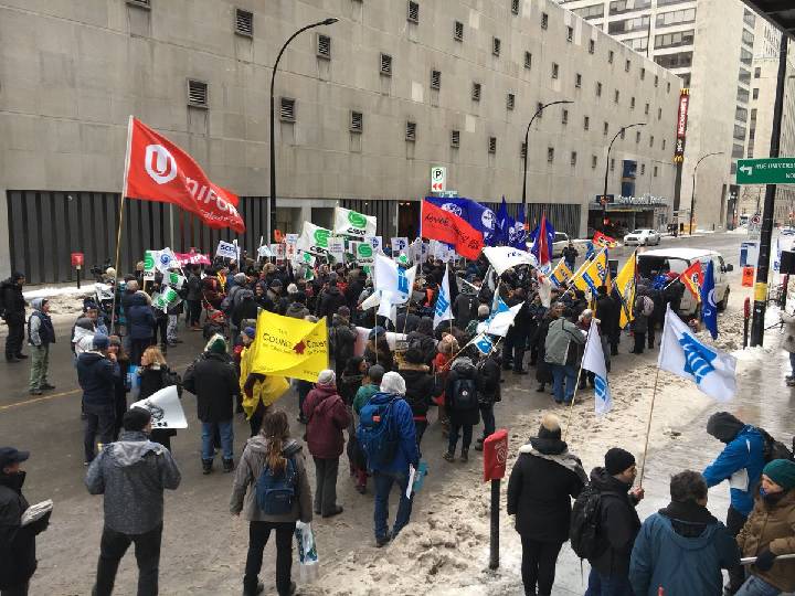 Public Rally – NAFTA Negotiations in Montreal