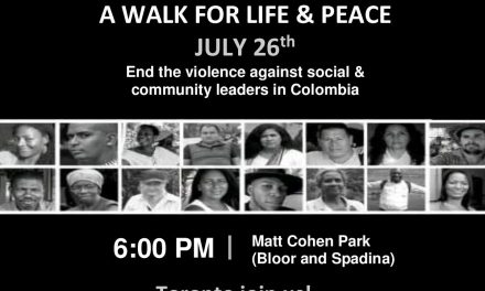 A walk for Life and Peace in Colombia