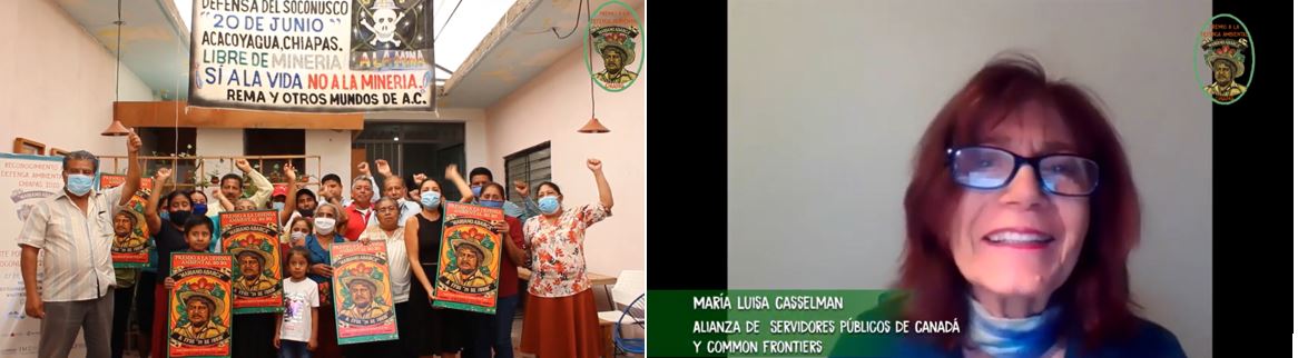 II Premio a la Defensa Ambiental en Chiapas Mariano Abarca 2020