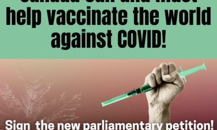 Tell Canada to add COVID-19 vaccines to the Patent Act